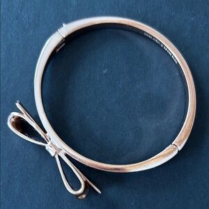 Kate Spade Rose Gold Bow Bracelet (small wrist fit)
